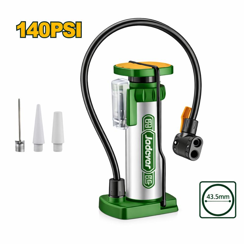 Bơm Đạp Chân JDPP2501 φ43.5x165mm Chính Hãng – Bơm Hơi Nhanh – Nhỏ Gọn – Dùng Cho Xe Máy Xe Đạp