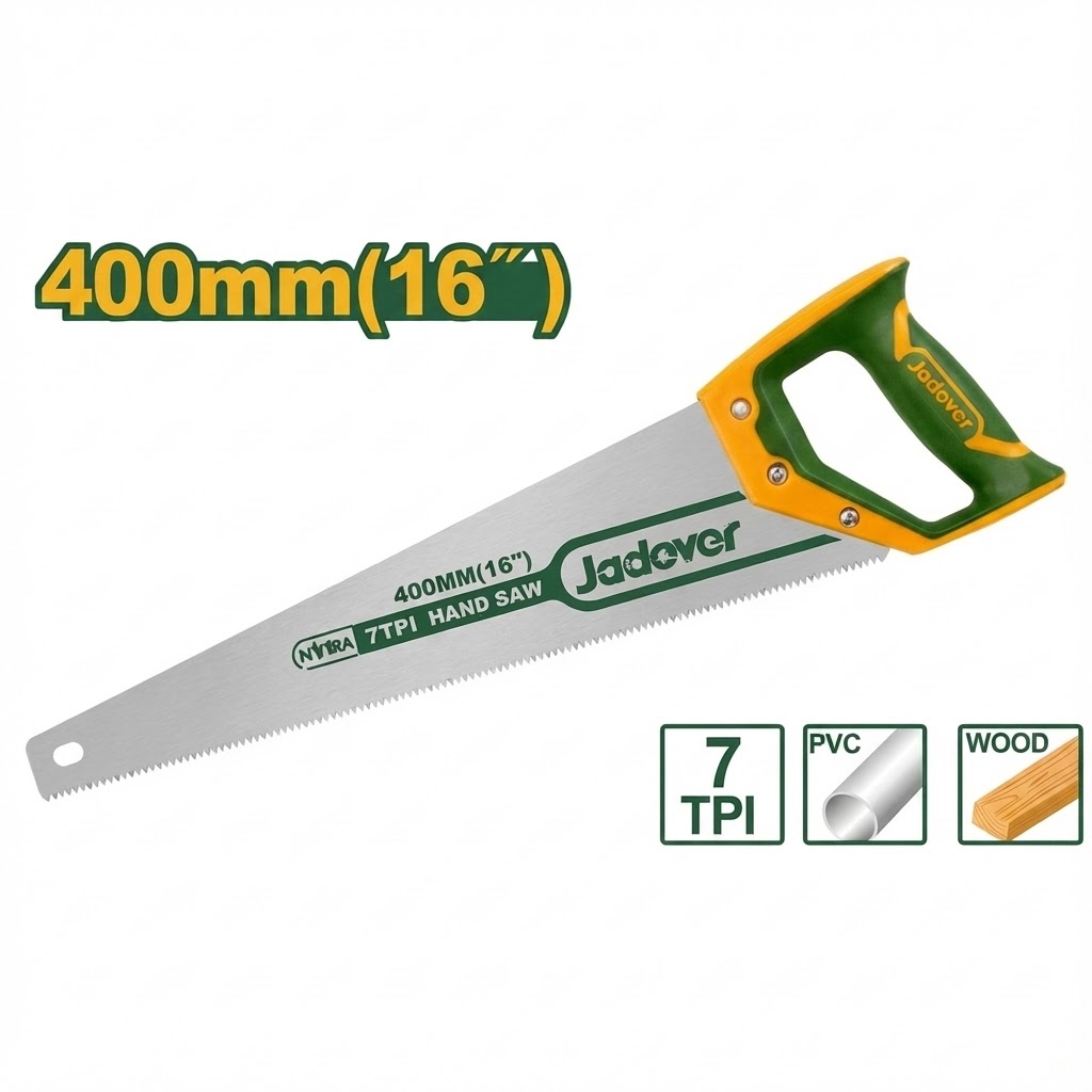 Cưa Cầm Tay 400mm 16 Inch JDHW1116 Chính Hãng – Cưa Gỗ Sắc Bén – Bền Bỉ – Dụng Cụ Gia Đình & DIY