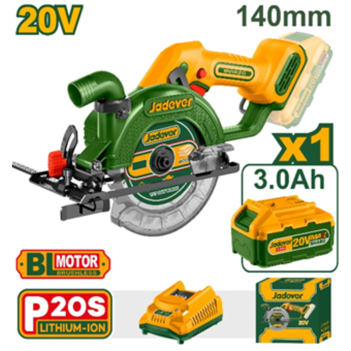 Máy Cưa Đĩa Dùng Pin JDLWP5631 Chính Hãng – Cắt Gỗ Nhanh Gọn – Mạnh Mẽ – Gọn Nhẹ Cho Gia Đình & DIY