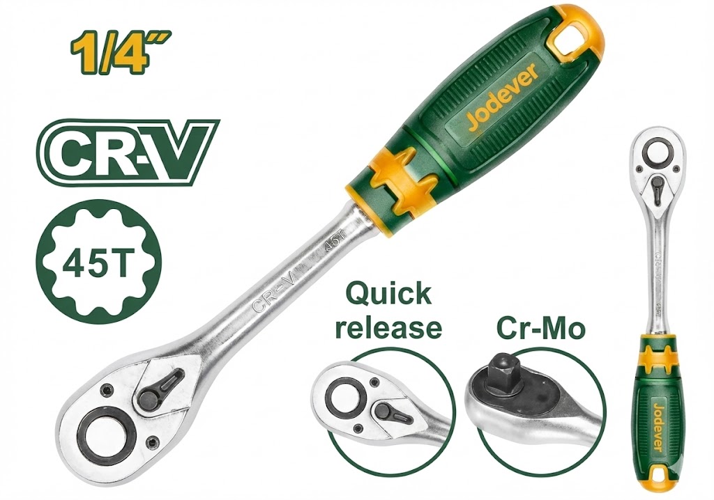 Tay Vặn Đầu Tuýp JDRW1214 / JDRW1212 – Cần Siết 1/2 Inch Chịu Lực Cao, Tháo Lắp Bu Lông Ốc Vít Chuyên Dụng